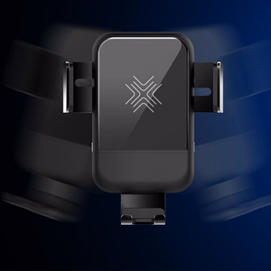 Rock Magnetic gravity car holder EDZ-03 induction to air vent black