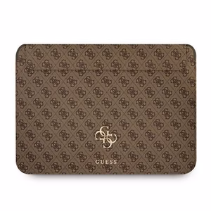 Guess 4G Big Logo case for a 13" laptop - brown