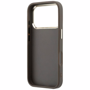 Kotelo mallille IPHONE 18 Pro Max/17 Pro Max (Big Strass Logo 4G) (väri: ruskea)