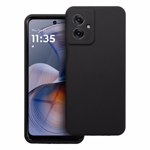 Silikoninen suojakuori Motorola G55 5G:lle 2mm musta