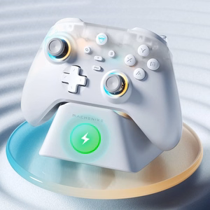 Machenike G3 V2 Wireless Game Controller with Charging Station - White