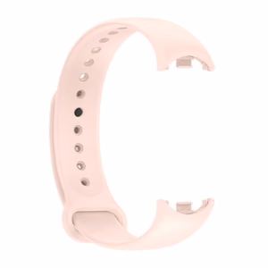 SILIKONIHIHNA MI BAND 8/M8 (1). VAALEA PINKKI