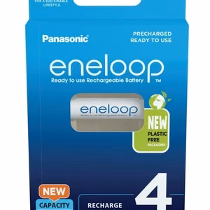 Ladattavat paristot PANASONIC ENELOOP AAA 800 mAh 4 kpl (BK-4MCDE/4CP)