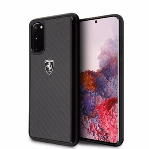 Ferrari Hardcase FEHCAHCS62BK S20 G980 musta/musta Carbon Heritage -hiiliperintö