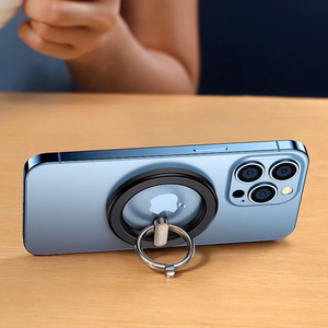 Joyroom monikäyttöinen magneettinen autopidike rengastuki musta (JR-ZS294)