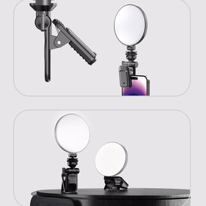 Blavec Selfie Ring lamppu Aura Mini LED P-60 pidike (LPP60-KLB) musta
