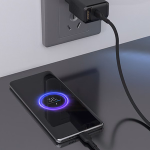 Dudao L9C 65W USB-C - USB-C 2m kaapeli - musta