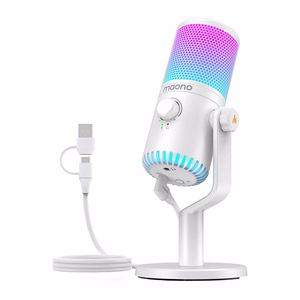 Maono DM30RGB pelaajamikrofoni (valkoinen)