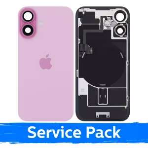 Takakansi, yhteensopiva Apple iPhone 16:n kanssa / vaaleanpunainen / (Service Pack)