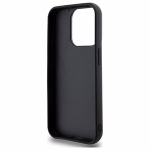 DKNY Quilted Stack Logo Suojakuori iPhone 15 Pro Max:lle - musta