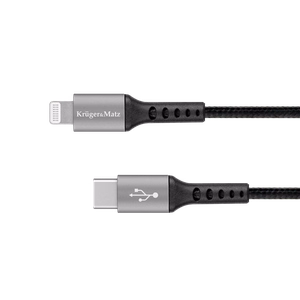 Kruger&Matz USB-C–Lightning C94 MFi -kaapeli, 1 m