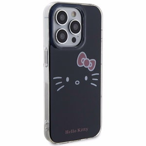 Hello Kitty IML Kitty Face Suojakuori iPhone 14 Pro Max:lle - musta