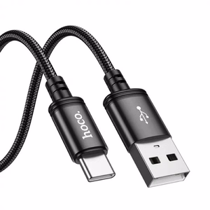 Hoco USB-A - USB-C -kaapeli 3A 3 m X91 musta