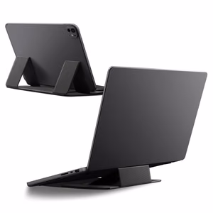 Spigen SlimFold LD201-S8 -kannettavan tietokoneen teline, harmaa
