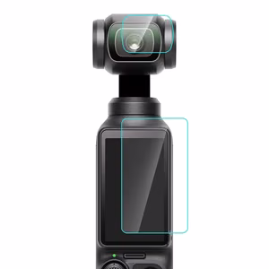 Karkaistu lasinen linssi- ja näytönsuoja DJI OSMO Pocket 3:lle