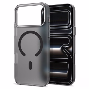 Tech-Protect MagZero MagSafe -suojakuori iPhone 17 Pro / 18 Pro -malleille, läpikuultava mattamusta