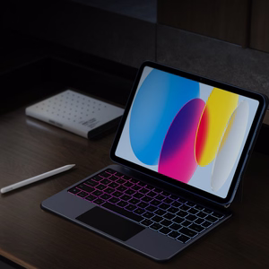 Dux Ducis MK -sarjan näppäimistökotelo iPad 10" (2022) / iPad 11" (2025) -malleille, musta