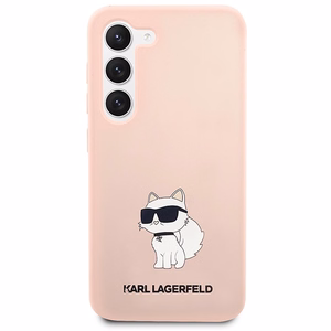 Karl Lagerfeld KLHCS23MSNCHBCP S23+ S916 kovakuori vaaleanpunainen/vaaleanpunainen Silikoninen Choupette