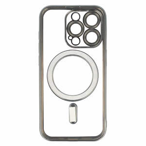 Metallic MagSafe Suojakuori iPhone 14 Pro:lle - hopeinen