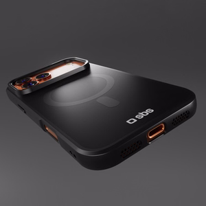 SBS Full Active Mag Suojakuori D3O-teknologialla iPhone 17 Pro Max:lle - musta