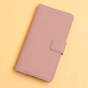 TFO Smart Triangle kirjamallinen suojakotelo Xiaomi Redmi A7 Pro -puhelimelle – vaaleanpunainen