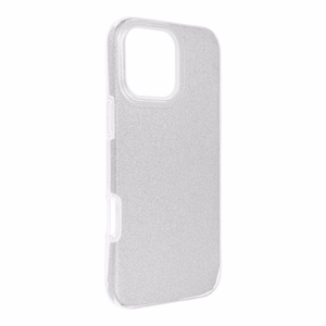 SHINING suojakuori IPHONE 16 Pro Max hopea