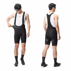 Rockbros YDDK009 Men's Cycling Bib Shorts with Pad Size XXL - Black