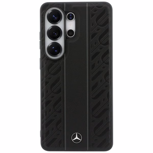 Mercedes Laurel Leaves Vertical Stripes MagSafe suojakuori Samsung Galaxy S26 Ultra:lle musta
