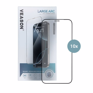 6D Pro Veason karkaistu lasi (setti 10in1) Samsung Galaxy A37 5G:lle, musta