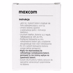 Original Battery for Maxcom MM720/MM721 - 800mAh (bulk)