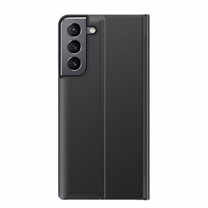 Uusi Sleep Case suojus jalusta-toiminnolla Samsung Galaxy S22 + (S22 Plus) musta
