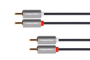 Kruger&Matz Basic 2RCA–2RCA-kaapeli, 5 m