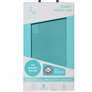 JM ANTI-BACTERIA TPU -suojakuori Galaxy A36 -mallille, läpinäkyvä