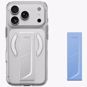 Uniq Heldro Air Magclick Charging -suojakuori iPhone 18 Pro / 17 Pro – läpinäkyvä