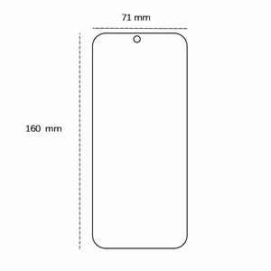 Suojalasi 2,5D Honor X7B