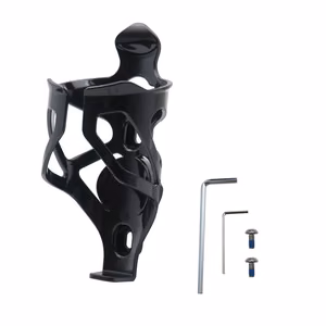 FSCGE-120-3 bicycle bottle cage with AirTag compartment – black
