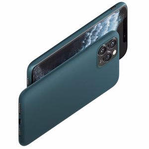Kotelo iPhone 14 Pro Max:lle 3mk Matt Case -sarjasta - tummanvihreä