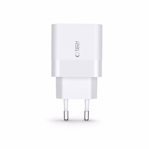 Tech-Protect C30W charger USB-C PD 30W / USB-A QC 3.0 - white