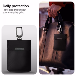 Varkaudenesto Spigen Pouch Keyless RFID Signal Blocker - musta