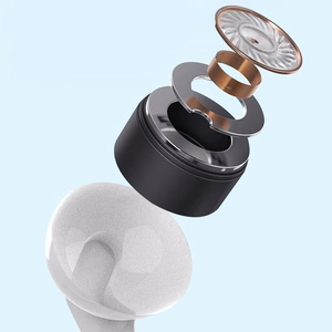 Dudao X3+ in-ear headphones, wired, 3.5mm minijack - white
