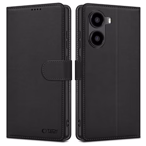Tech-Protect Wallet lompakkosuojakuori Xiaomi Poco X7 Pro 5G:lle - musta