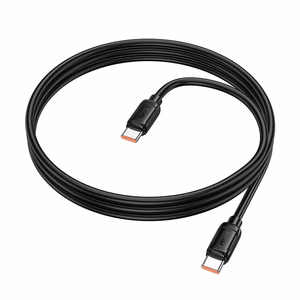 Kaapeli USB-C - USB-C Hoco PD 5A 240W 1 m X115 musta
