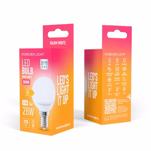 Forever Light LED-lamppu E14 G45 2,2W 270lm 3000K luokka E