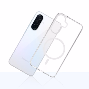 3mk Armor MagCase Suojakuori Samsung Galaxy A36:lle - läpinäkyvä