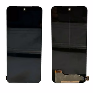 LCD-näyttö Xiaomi Redmi Note 12S/Redmi Note 11/Redmi Note 11S/Poco M4 Pro 4G kosketusnäytöllä musta OLED