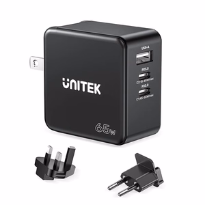 UNITEK P1117B mobiililaitteiden laturi musta