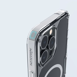 Nillkin Nature Pro -magneettinen panssarikotelo MagSafe iPhone 15 Pro - valkoinen