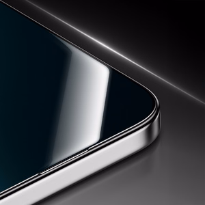 Benks Karkaistu lasi Glass Warrior HD iPhone 17 Pro Max:lle musta