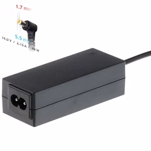 Charger for laptop Akyga AK-ND-47 (19V / 2.15A 40W 5.5 x 1.7mm) Acer 1.2m