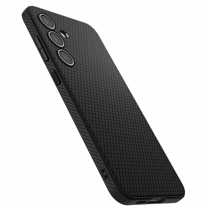 Spigen Liquid Air suojakuori laitteelle Samsung Galaxy S24 FE, musta